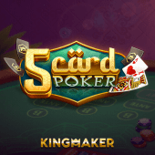 5 Card Poker table layout artwork