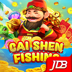 Cai Shen Fishing golden god artwork