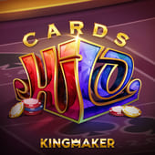 Cards Hi Lo red and black card artwork
